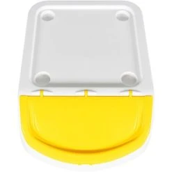 Stackable Waste Bins With Lids 3 Pcs White PP 78 L VidaXL -Vonshef shop 92536294 5