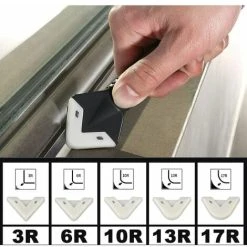 JOORRT FlkwoH 3 In 1 Silicone Caulking Nozzle (Stainless Steel), Scraper, Caulk Finishing Tool, Reusable, 5 Silicone Tips, Great Tool For Kitchen Bathroom Sink Joints -Vonshef shop 93452318 3