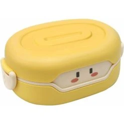 JOORRT Kids Lunch Box, Leakproof, Heat Insulation 2 Grid Design, Portable Kids Lunch Box, BPA Free Bento Lunch Box, Microwavable Meal Prep Container