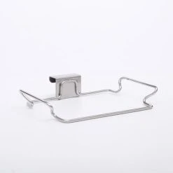 XINUY Kitchen Waste Bag Holder Trash Bag Holder For Cupboard Door Drawer Cabinet Hanger Stainless Reusable Home