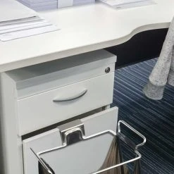 XINUY Kitchen Waste Bag Holder Trash Bag Holder For Cupboard Door Drawer Cabinet Hanger Stainless Reusable Home -Vonshef shop 93510047 5