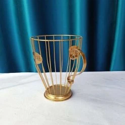 XINUY Coffee Capsule Storage Basket, Coffee Pod Holder, Metal Storage Rack For Coffee Creamer Container, Espresso Storage Basket -Vonshef shop 93536243 3