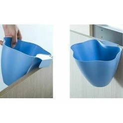 TUMALAGIA Wall Mounted Kitchen Trash Can Household Large Uncovered Plastic Storage Bin Bin Bin Trash Can Bedroom 5 TUMALAGIA Wall Mounted Kitchen Trash Can Household Large Uncovered Plastic Storage Bin Bin Bin Trash Can Bedroom -Vonshef shop 94175483 3