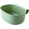 TUMALAGIA Kitchen Cabinet Hanging Garbage Trash Can Trash Food Barrel (Plastic, Green, Size)
