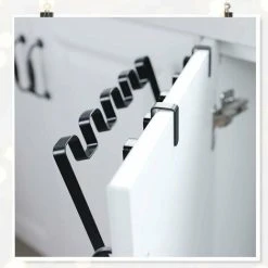 HEGUYEY SL.GT,Foldable Hanging Trash Bag Holder - Simple Iron Trash Bag Holder With Hooks 7 HEGUYEY SL.GT,Foldable Hanging Trash Bag Holder - Simple Iron Trash Bag Holder With Hooks -Vonshef shop 95353639 3