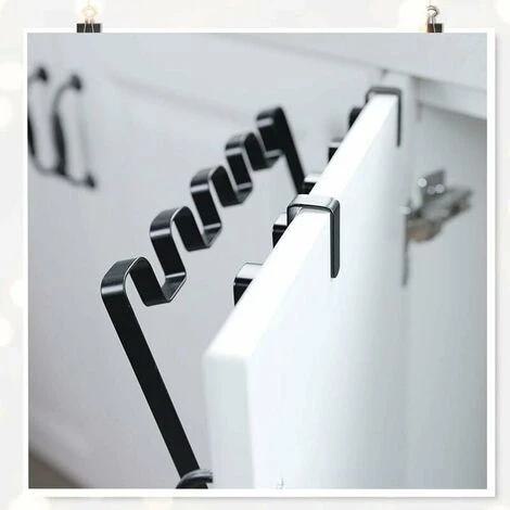 HEGUYEY SL.GT,Foldable Hanging Trash Bag Holder - Simple Iron Trash Bag Holder With Hooks 3 HEGUYEY SL.GT,Foldable Hanging Trash Bag Holder - Simple Iron Trash Bag Holder With Hooks - Image 3