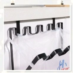 HEGUYEY SL.GT,Foldable Hanging Trash Bag Holder - Simple Iron Trash Bag Holder With Hooks 8 HEGUYEY SL.GT,Foldable Hanging Trash Bag Holder - Simple Iron Trash Bag Holder With Hooks -Vonshef shop 95353639 4