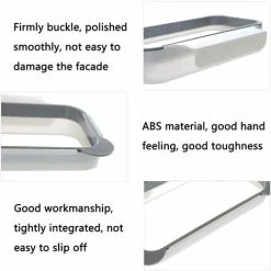 HEGUYEY Trash Bag Holder, Kitchen Trash Bag Holder, Hanging Trash Bag Holder, Used To Put Garbage Bags In The Kitchen，，2 Pieces -Vonshef shop 95353762 3