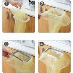 HEGUYEY Trash Bag Holder, Kitchen Trash Bag Holder, Hanging Trash Bag Holder, Used To Put Garbage Bags In The Kitchen，，2 Pieces -Vonshef shop 95353762 5