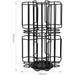 Soleil Black Tassimo Pod Holder - Tassimo Pod Holder -Vonshef shop 95521434 2