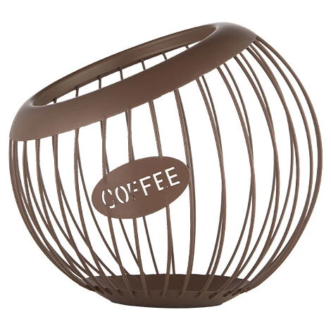 Soleil Large Capacity Coffee Pod Holder - Coffee Pod Organizer For Countertop, Bar, Coffee Capsule Storage Basket 1 Soleil Large Capacity Coffee Pod Holder - Coffee Pod Organizer For Countertop, Bar, Coffee Capsule Storage Basket