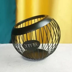 Soleil Large Capacity Coffee Pod Holder - Coffee Pod Organizer For Countertop, Bar, Coffee Capsule Storage Basket 7 Soleil Large Capacity Coffee Pod Holder - Coffee Pod Organizer For Countertop, Bar, Coffee Capsule Storage Basket -Vonshef shop 95521801 3