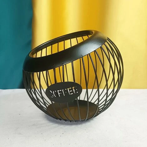 Soleil Large Capacity Coffee Pod Holder - Coffee Pod Organizer For Countertop, Bar, Coffee Capsule Storage Basket 3 Soleil Large Capacity Coffee Pod Holder - Coffee Pod Organizer For Countertop, Bar, Coffee Capsule Storage Basket - Image 3