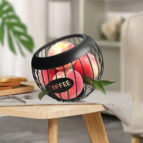 Soleil Large Capacity Coffee Pod Holder - Coffee Pod Organizer For Countertop, Bar, Coffee Capsule Storage Basket 5 Soleil Large Capacity Coffee Pod Holder - Coffee Pod Organizer For Countertop, Bar, Coffee Capsule Storage Basket - Image 5