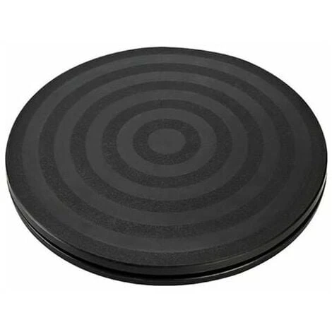 GTA Solid 360° Turntable With 1 Piece Turntable Bearing Plate Base Turntable Tv Turntable Universal Round Tray Heavy Duty Swivel Bracket Black Tray 1 GTA Solid 360° Turntable With 1 Piece Turntable Bearing Plate Base Turntable Tv Turntable Universal Round Tray Heavy Duty Swivel Bracket Black Tray