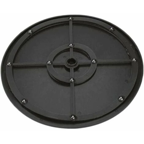 GTA Solid 360° Turntable With 1 Piece Turntable Bearing Plate Base Turntable Tv Turntable Universal Round Tray Heavy Duty Swivel Bracket Black Tray 3 GTA Solid 360° Turntable With 1 Piece Turntable Bearing Plate Base Turntable Tv Turntable Universal Round Tray Heavy Duty Swivel Bracket Black Tray - Image 3