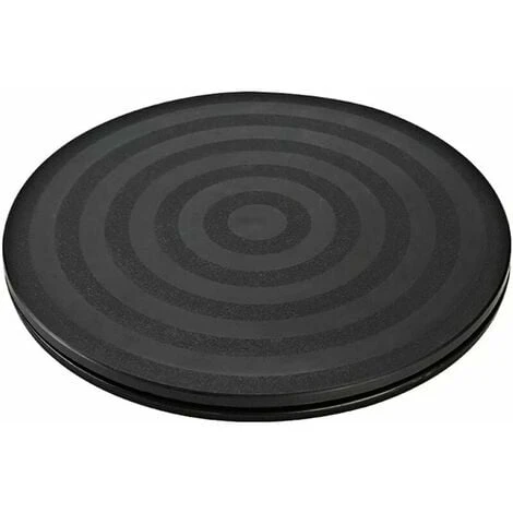 GTA Solid 360° Turntable With 1 Piece Turntable Bearing Plate Base Turntable Tv Turntable Universal Round Tray Heavy Duty Swivel Bracket Black Tray 5 GTA Solid 360° Turntable With 1 Piece Turntable Bearing Plate Base Turntable Tv Turntable Universal Round Tray Heavy Duty Swivel Bracket Black Tray - Image 5