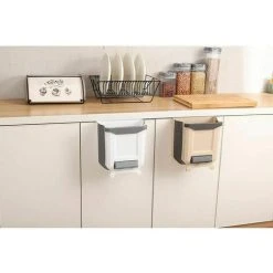GTA 23X13X26cm Gallon Collapsible Kitchen Under Sink Trash Can, 10L Plastic Small Foldable Trash Can For Cabinet, Car, Bedroom, Bathroom, Kitchen -Vonshef shop 95716082 3
