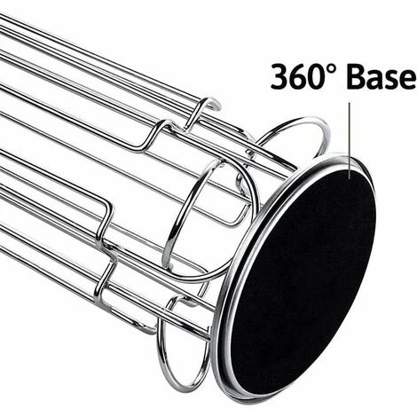 Soleil Dolce Gusto Coffee Capsule Holder, Rotating Dispenser Capsule Holder For 24 Capsules, Dolce Gusto Storage Racks, 360 Degree Rotating Capsule Range, Chrome, Elegant And Sturdy 4 Soleil Dolce Gusto Coffee Capsule Holder, Rotating Dispenser Capsule Holder For 24 Capsules, Dolce Gusto Storage Racks, 360 Degree Rotating Capsule Range, Chrome, Elegant And Sturdy - Image 4