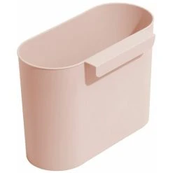 TUMALAGIA Kitchen Wall-Mounted Trash Can Home Bathroom Living Room Cabinet Without Cover Office Small Trash Can