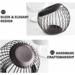 XINUY Coffee Pod Holder, Large Capacity K Cup Holder And Espresso Pod Holder, Coffee Pod Organizer For Storage And Espresso Capsule Holder, Coffee Pod Storage (Brown) 8 XINUY Coffee Pod Holder, Large Capacity K Cup Holder And Espresso Pod Holder, Coffee Pod Organizer For Storage And Espresso Capsule Holder, Coffee Pod Storage (Brown) -Vonshef shop 96085309 4