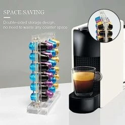XINUY Coffee Capsule Holder Rack, Double Sided Coffee Pod Organizer Storage Holder, For Home And Office 7 XINUY Coffee Capsule Holder Rack, Double Sided Coffee Pod Organizer Storage Holder, For Home And Office -Vonshef shop 96085388 3
