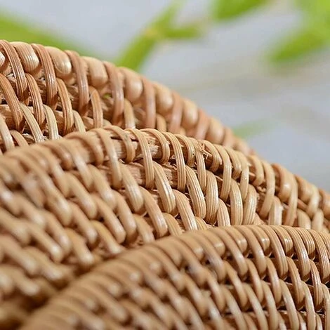Soleil Pieces Rattan Coasters Hand-woven Rattan Coasters Non-Slip Heat Insulation Mat Rattan Coasters For Home, Restaurant, Bar, Cafe, Drink, Tea, Water 3 Soleil Pieces Rattan Coasters Hand-woven Rattan Coasters Non-Slip Heat Insulation Mat Rattan Coasters For Home, Restaurant, Bar, Cafe, Drink, Tea, Water - Image 3