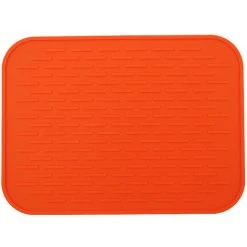 LITZEE Trivet Non-slip Silicone Table Pads Pure Color Heat Insulation Thickening Non-Slip Pads