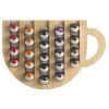 TUMALAGIA Coffee Capsule Holder Acrylic Rotating Capsule Holder Coffee Storage Capsule Holder, (1019-M Medium Cup Shaped Coffee Capsule Holder)