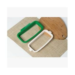 TUMALAGIA Upgraded Hanging Kitchen Door Back Cabinet Garbage Bag Holder With Anti-Fall Buckle Garbage Bag Storage Rack - -Vonshef shop 96486961 3