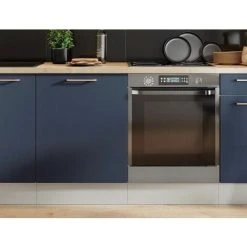 IMPACT FURNITURE 600 Kitchen Cabinet 60cm Base Unit Navy Blue /Grey Soft Close Copper Handle Nora 7 IMPACT FURNITURE 600 Kitchen Cabinet 60cm Base Unit Navy Blue /Grey Soft Close Copper Handle Nora -Vonshef shop 96688468 3