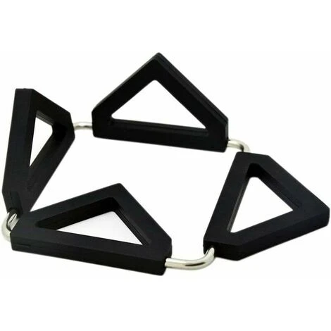 GTA Silicone And Stainless Steel Extendable Trivets European Home Stainless Steel Silicone Insulated Table Mat Trivet 4 GTA Silicone And Stainless Steel Extendable Trivets European Home Stainless Steel Silicone Insulated Table Mat Trivet - Image 4