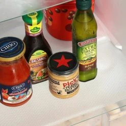 PENY 3 Rolls EVA Protector Anti-Slip Mat Kitchen Shelves Furniture Mat Reusable Cutable Waterproof Fridge Mat Drawer Liner 30X150cm -Vonshef shop 97813826 4