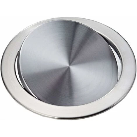 PENY Built-in Type Built-in Stainless Steel Trash Can Flap Lid Swing Balance Flap Lid Trash Can Lid Kitchen Home Garbage Use 1 PENY Built-in Type Built-in Stainless Steel Trash Can Flap Lid Swing Balance Flap Lid Trash Can Lid Kitchen Home Garbage Use