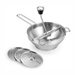 Woosien Potato Masher Stainless Steel Vegetable Fruit Pressing Tool Pumpkin Mill Food Pounding Kitchen A