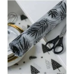 Kitchen Drawer Protector, EVA Non-Slip Drawer Mat, Plastic Fridge Mat, Waterproof Sink Bottom Mat, Table Protector Mat For Cupboard, Shelves, Shoe Rack -Leaf ZQYRLAR -Vonshef shop 98816772 5