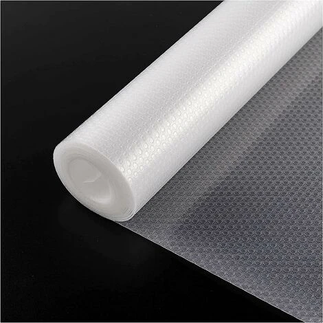 30x150CM Drawer Bottom Fridge Mat EVA Drawer Bottom Mat Non-Slip Non-Adhesive Antibacterial Waterproof For Kitchen Drawer Cupboard Fridge Shelf Sink Protection (Transparent Dot) ZQYRLAR 1 30x150CM Drawer Bottom Fridge Mat EVA Drawer Bottom Mat Non-Slip Non-Adhesive Antibacterial Waterproof For Kitchen Drawer Cupboard Fridge Shelf Sink Protection (Transparent Dot) ZQYRLAR