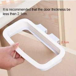 ZQYRLAR Creative Kitchen Hanging Garbage Bag Holder Plastic Cupboard Garbage Bag Holder, Tailgate Style Cabinet Storage Garbage Bag Holder Purple-2PCS 7 ZQYRLAR Creative Kitchen Hanging Garbage Bag Holder Plastic Cupboard Garbage Bag Holder, Tailgate Style Cabinet Storage Garbage Bag Holder Purple-2PCS -Vonshef shop 98817156 3