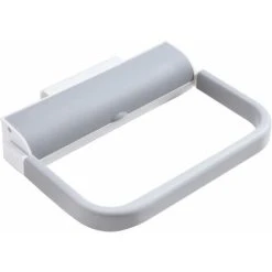 ZQYRLAR 1 Pcs Cabinet Door Trash Bag Holder,Garbage Bag Holder, Cabinet Door Bin Hang Garbage Container Trash Can Bag Pouch Holder Rack