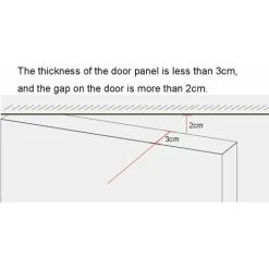 ZQYRLAR Creative Kitchen Hanging Garbage Bag Holder Plastic Cupboard Garbage Bag Holder, Tailgate Style Storage Garbage Bag Holder Cabinet White-2PCS -Vonshef shop 98817988 3