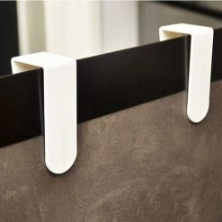 ZQYRLAR Creative Kitchen Hanging Garbage Bag Holder Plastic Cupboard Garbage Bag Holder, Tailgate Style Storage Garbage Bag Holder Cabinet White-2PCS -Vonshef shop 98817988 4