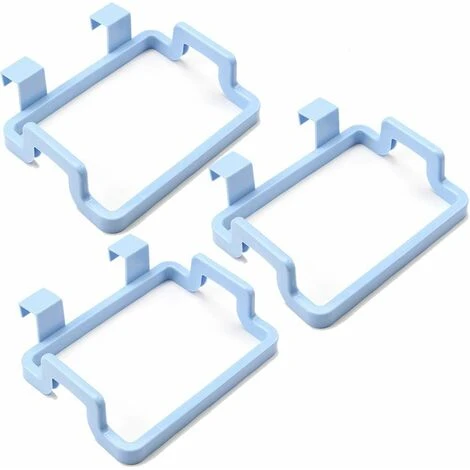 ZQYRLAR Garbage Bag Holder Plastic Kitchen Trash Garbage Cabinet Door Hanging Trash Can Storage Rack Trash Bag Holder,4 1 ZQYRLAR Garbage Bag Holder Plastic Kitchen Trash Garbage Cabinet Door Hanging Trash Can Storage Rack Trash Bag Holder,4