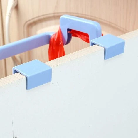 ZQYRLAR Garbage Bag Holder Plastic Kitchen Trash Garbage Cabinet Door Hanging Trash Can Storage Rack Trash Bag Holder,4 3 ZQYRLAR Garbage Bag Holder Plastic Kitchen Trash Garbage Cabinet Door Hanging Trash Can Storage Rack Trash Bag Holder,4 - Image 3