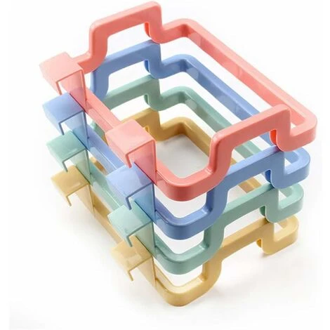 ZQYRLAR Garbage Bag Holder Plastic Kitchen Trash Garbage Cabinet Door Hanging Trash Can Storage Rack Trash Bag Holder,4 5 ZQYRLAR Garbage Bag Holder Plastic Kitchen Trash Garbage Cabinet Door Hanging Trash Can Storage Rack Trash Bag Holder,4 - Image 5