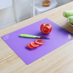 Livingandhome Set Of 6 Flexible Cutting Mats With Food Icons -Vonshef shop 99372362 2